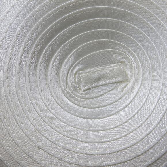 CHARM'S *NWT* Hat CHURCH/KENTUCKY DERBY/WEDDING Beaded Bow Ivory/Off White - Picture 7 of 10